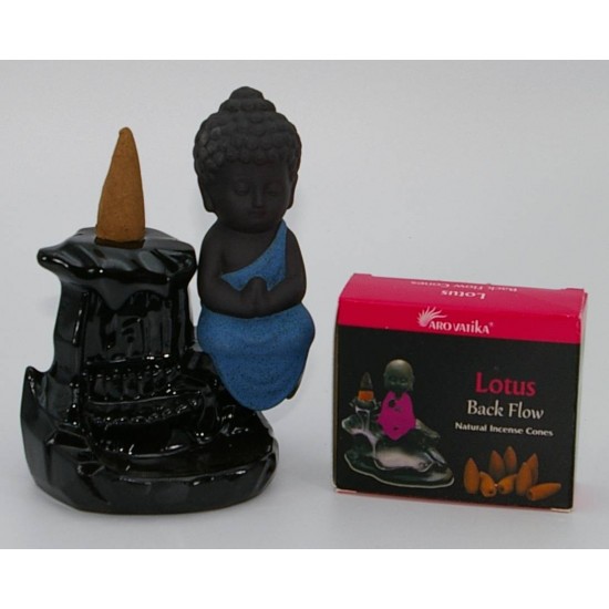 Arovatika backflow incense cones Lotus